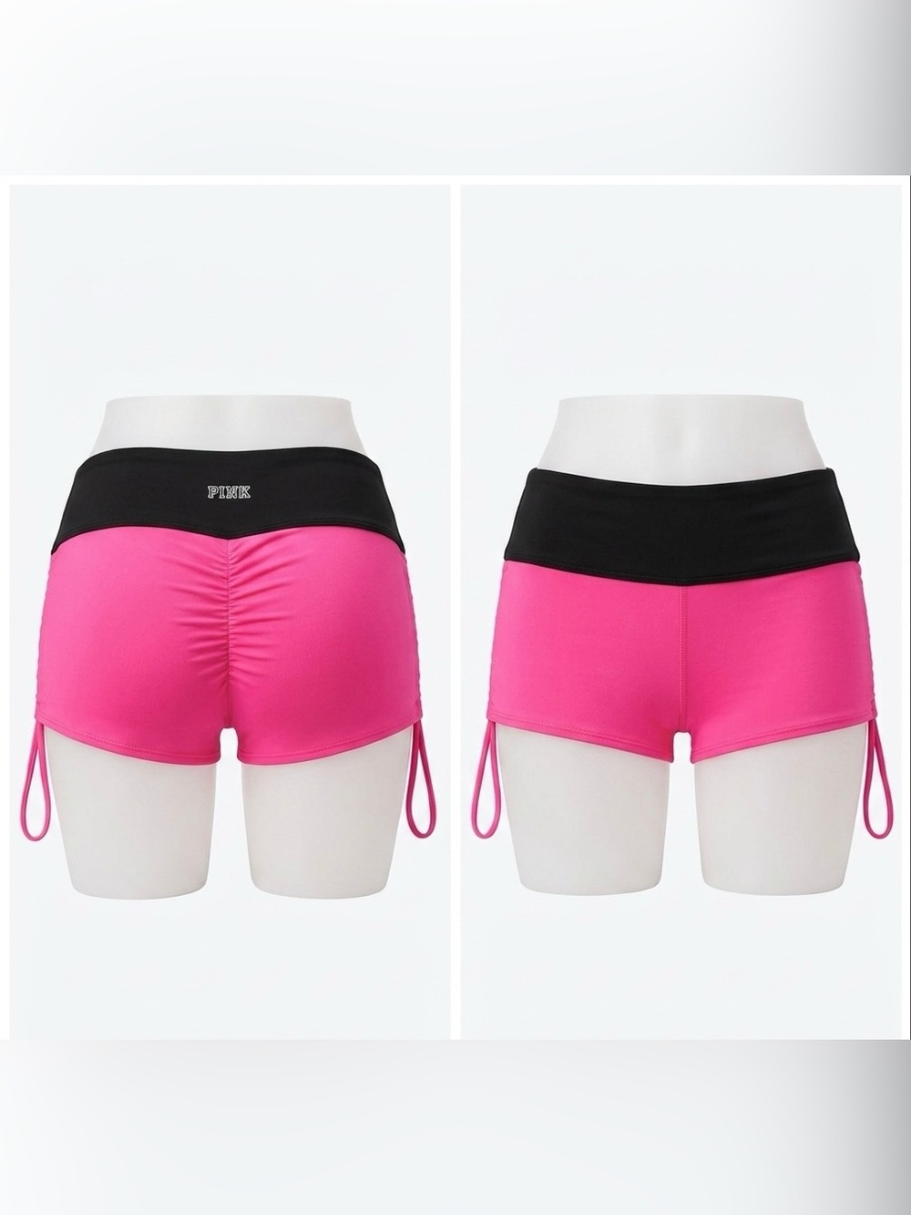 PINK Victoria's Secret Hot Pink Athletic Shorts Swim Beach